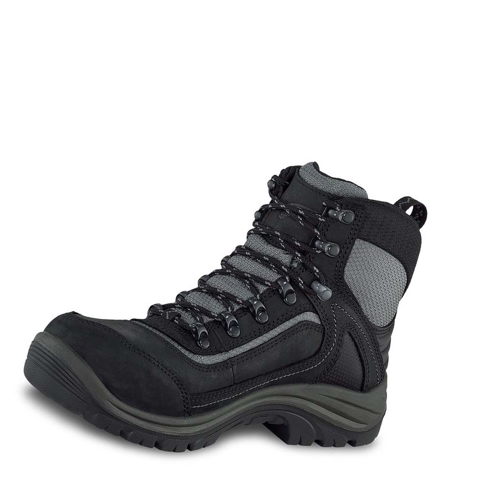 Red Wing Tradeswoman 6-inch Safety Toe Women's Waterproof Boots Black | ZA 159PJJ